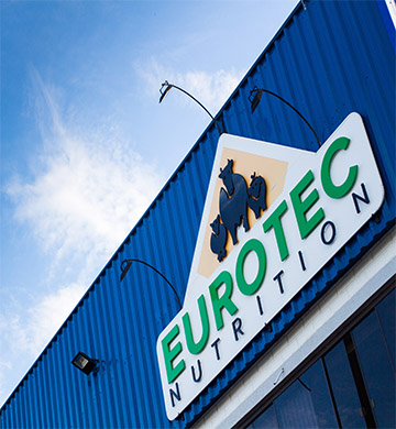 The frontage of the Eurotec company